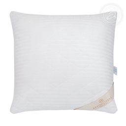 Подушка страйп-сатин Лебяжий пух 48*68/1 шт. Премиум (сатин) - Артпостель фото 3