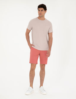 Bej Slim Fit Ti__rt