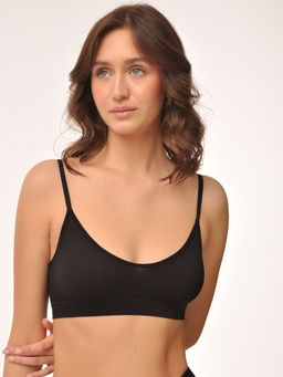 Топ на тонких бретелях в рубчик - My фото 21