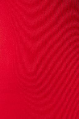 TRENDYOLMILLA Siyah Vucuda Oturan Bisiklet Yaka Mini Fitilli Esnek Orme Kalem Elbise TWOSS22EL2819 фото 20