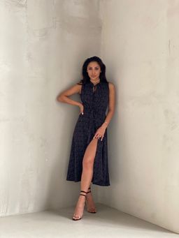 Платье, как из к/ф Красотка, чёрное в горошек - Martichelli фото 12