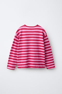 CAMISETA SOFT RAYAS / Rosa - Zara фото 2