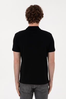Erkek Slim Fit Polo Yaka A__k Mavi Basic Ti__rt Sepette S_rpriz _ndirim - U.s. polo assn фото 5