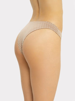 Цена за 2 штуки! ТРУСЫ ЖЕНСКИЕ мелкий узор на фраппе 412555 - Mark formelle фото 2