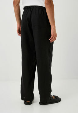 Брюки льняные