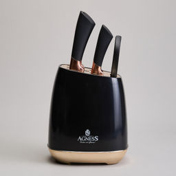 НАБОР НОЖЕЙ AGNESS НА ПЛАСТИКОВОЙ ПОДСТАВКЕ, 7 ПРЕДМЕТОВ фото 5
