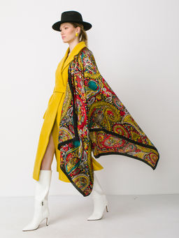 Большой мягкий очень нежный двусторонний палантин - Tantino фото 3