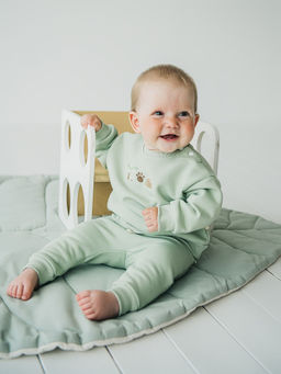 Свитшот Шалфей утепленный 0+ - Bungly фото 5