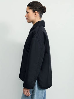 Утепленная куртка с отложным воротником / Zarina  фото 8