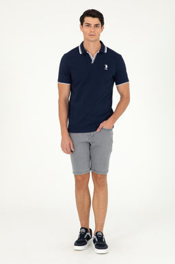 Мужская темно-синяя футболка Неожиданная скидка в корзине - U.s. polo assn фото 4
