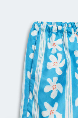 2-14 A?OS/ BERMUDA BA?O ESTAMPADO FLORES LIMITED EDITION / Azul claro - Zara фото 7