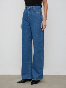 ЕМКА / Джинсы широкие - Emka фото 3