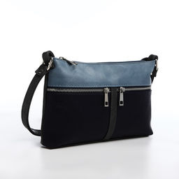 Сумка кросс-боди на молнии, цвет синий - Simaland фото 3