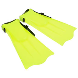 Ласты детские безразмерные ONLYTOP, до 8 лет, жёлтые