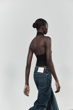 POLYAMIDE HALTER TOP - Zara фото 6