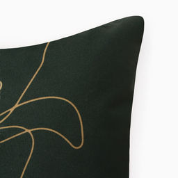 Чехол на подушку Этель Цветы 3 шт, 40*40 см, велюр 100% п/э фото 3