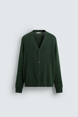 REGULAR FIT COTTON CARDIGAN - Zara фото 7