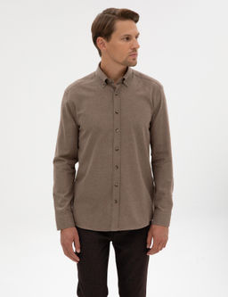 Vizon Regular Fit Uzun Kollu G_mlek - Pierre cardin фото 3