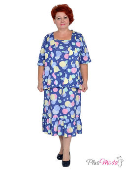 Кардиган-накидка Модель №1519 размеры 44-84 - Plusmoda фото 7