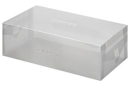 Набор 12 коробок для хранения женской обуви 30*18*10 см Прозрачные складные, с ручкой, дымчатые - Elan gallery фото 8