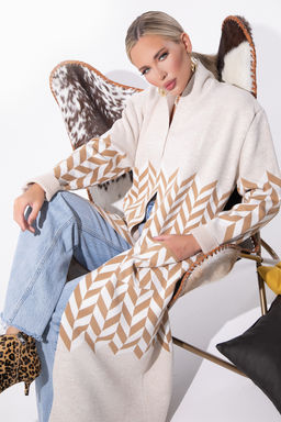 Кардиган Будь эксклюзивной! (миндаль) - Эльза фото 16