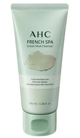 AHC French Green Clay Micellar Foam, 150ml - Мицеллярная пенка для умывания с зелёной глиной
