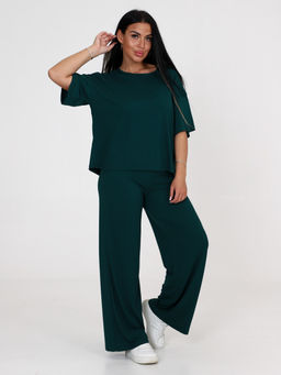 02 ЖЕНСКИЙ КОСТЮМ (брюки) (Изумрудный)