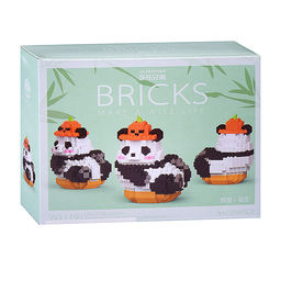 Конструктор "Панда" (396 дет.) в коробке