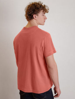 Футболка из фактурного полотна из 100% хлопка