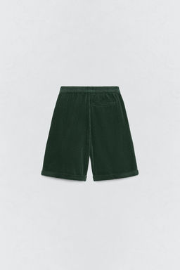CORDUROY BERMUDA SHORTS SOSHIOTSUKI x ZARA