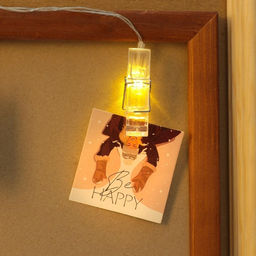 Гирлянда светодиодная с прищепками «Чудес в новом году», 1.5 м