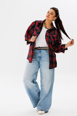 Рубашка ANELLI 1452 гранатовый  фото 2