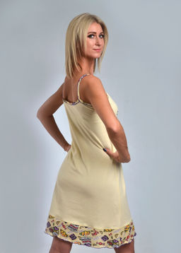 Комплект с халатом ДИЕТА халат + сорочка (лимон №9) - Ивановская трикотажная компания фото 6