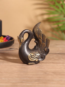 Сувенир «Павлин», 8×5×10 см, бронза