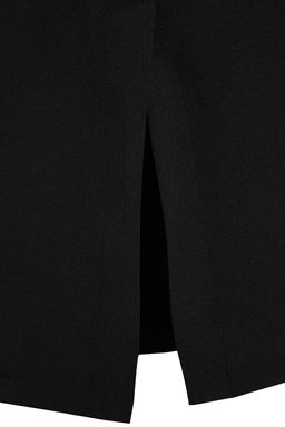 Siyah Tas Bask?l? Straplez Dokuma S?k Midi Abiye Gece Mezuniyet Elbisesi TPRSS25EL00078 - Trendyolmilla фото 6