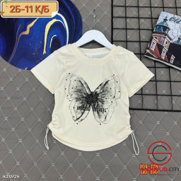 Футболка с рисунком бабочки