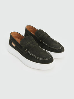 Dekoratif Diki?li Erkek Loafer Ayakkab?