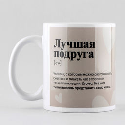 Кружка Лучшая подруга, 320 мл
