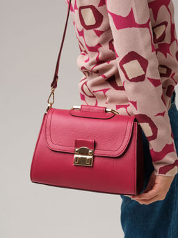 Сумка Azaro 30802 розовая ягода