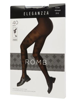 Колготки Eleganzza ROMB 40 black