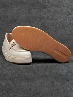 03-5062-6 BEIGE Лоферы женские (натуральная кожа)