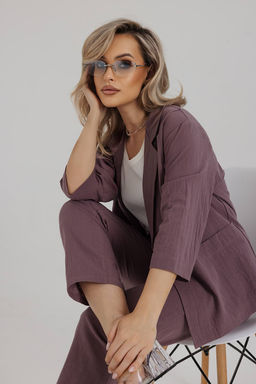 Жакет 4413/01/Сливовый - Rise фото 5