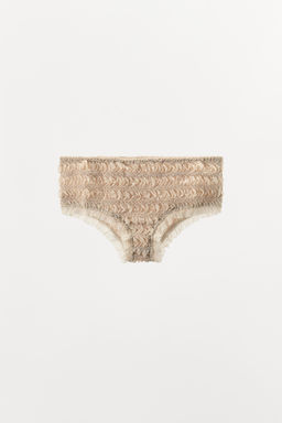 TEXTURED MINI SHORTS - Zara фото 5