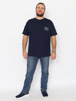 CRB wear/CWLM 60323-41 Футболка мужская,темно-синий/Ex.Cherubino фото 2