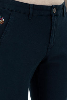Мужские темно-синие брюки из плотной ткани/чиносы - U.s. polo assn фото 5