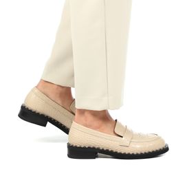 Женские лоферы TENDANCE Артикул 2770826, светло-бежевый  фото 2
