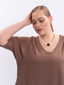 Платье льняное TPP36052BEG18 - Артесса фото 3