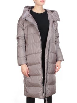 2118 LIGHT GRAY Пальто зимнее женское MELISACITI (200 гр. холлофайбера) - Fashion фото 8