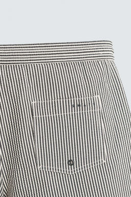 MEDIUM SEERSUCKER SWIMMING TRUNKS - Zara фото 10