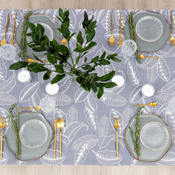 Скатерть Этель Ease, 149?250 см, 100% хлопок, репс 210 г/м?